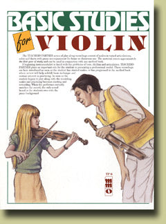 BASIC VIOLIN STUDIES- TEACHER'S PARTNER - 3142 - Poppa's Music