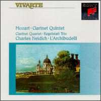 Mozart: Chamber music with Clarinet - Charles Neidich - Poppa's Music