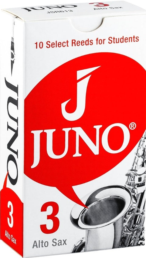 Vandoren Juno Alto Saxophone Reeds - 10 per Box - Premium Alto Saxophone Reeds from Vandoren - Just $26! Shop now at Poppa's Music