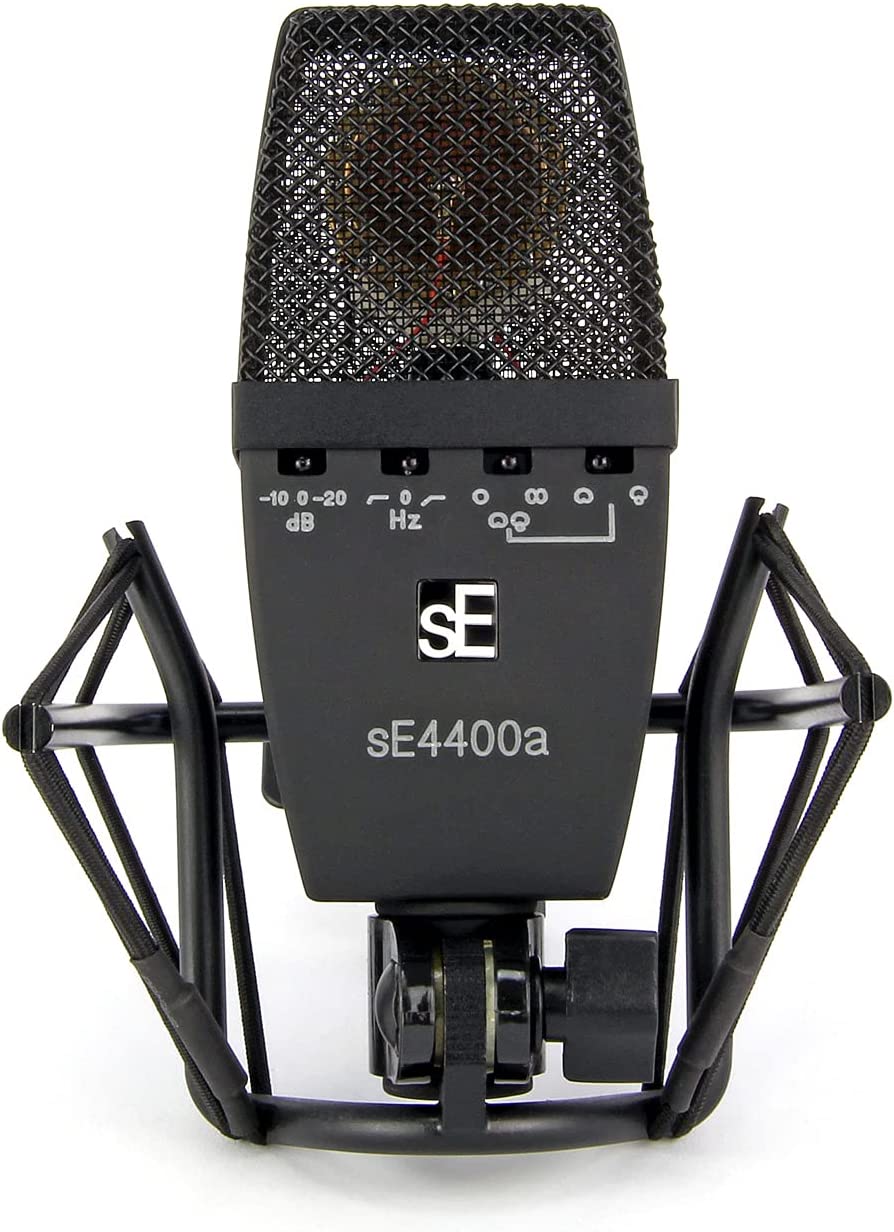 sE Electronics - SE4400a Multi Pattern Large Diaphragm Vintage Microphone with Shockmount and Case - Poppa's Music