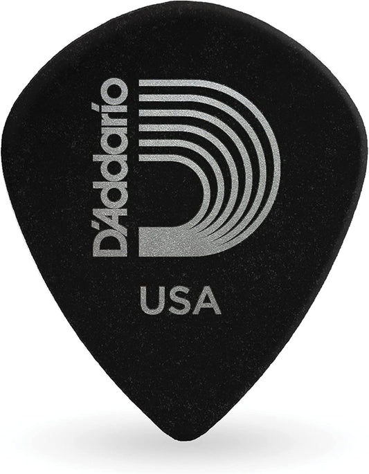 D'addario Planet Waves Black Ice Guitar Picks, 10 pack, Extra-Heavy 3DBK7-10 - Poppa's Music