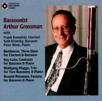 CD - BASSOONIST ARTHUR GROSSMAN - SETH KRIMSKY - Poppa's Music
