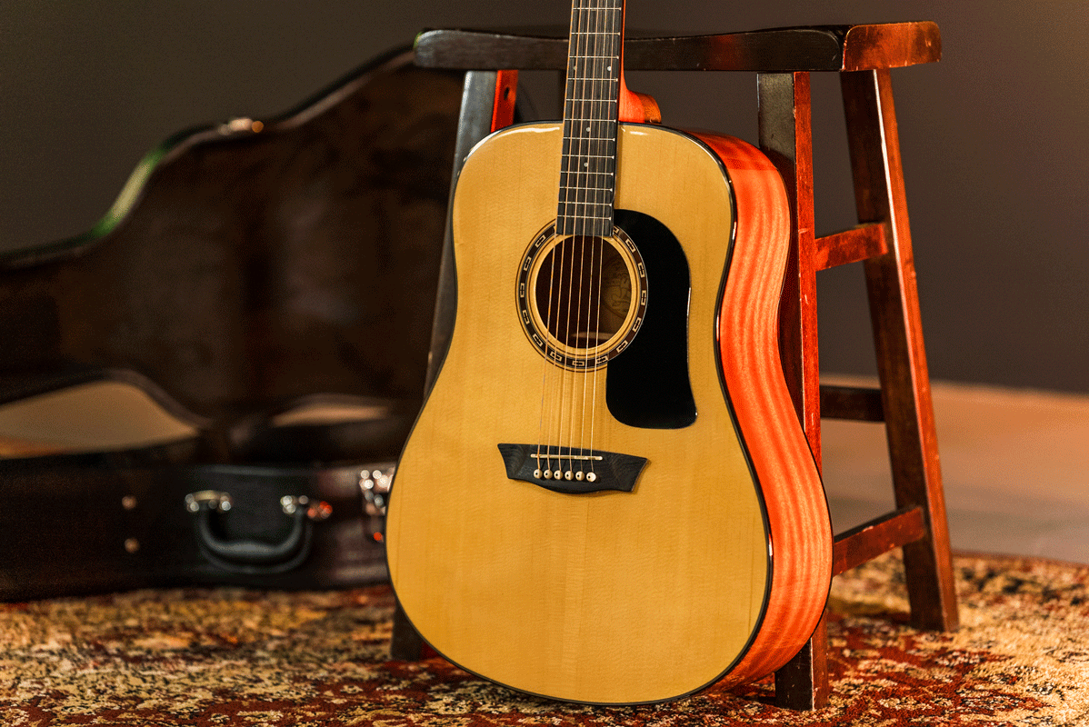 Washburn D5 Apprentice Series Dreadnought Acoustic Guitar - Poppa's Music