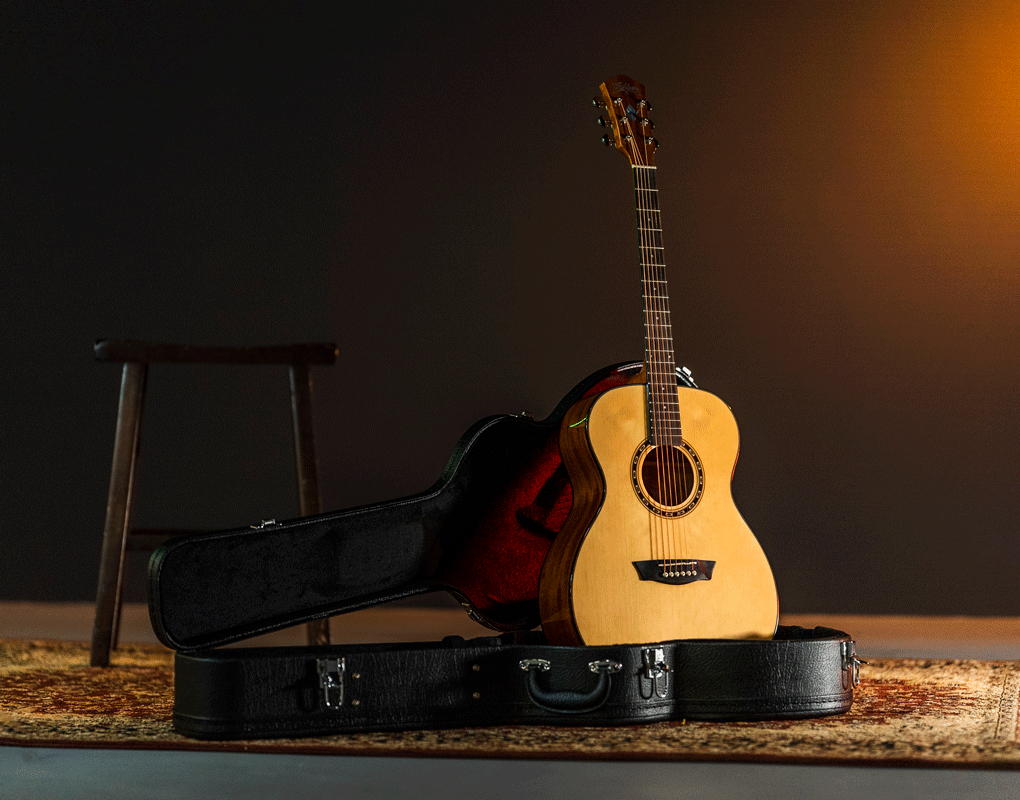 Washburn Apprentice Series F5 Folk Style Acoustic Guitar - AF5K-A - Poppa's Music