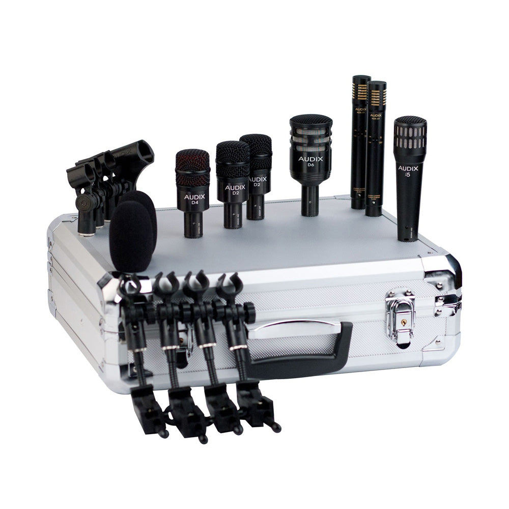 Audix 7-PIECE Drum Instrument Mic Pack - Poppa's Music