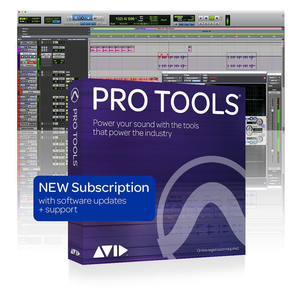 Avid Protools Subscription Plan W/ 1YEAR UPDATE/SUPPORT Poppa's Music