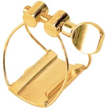 Brancher Gold Plated Ligature for Metal Tenor Sax Mouthpieces #3 TMG - Poppa's Music