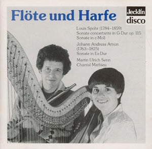 CD AMON; SPOHR: SONATAS FOR FLUTE AND HARP - JECKLIN JD 548-2 - Poppa's Music