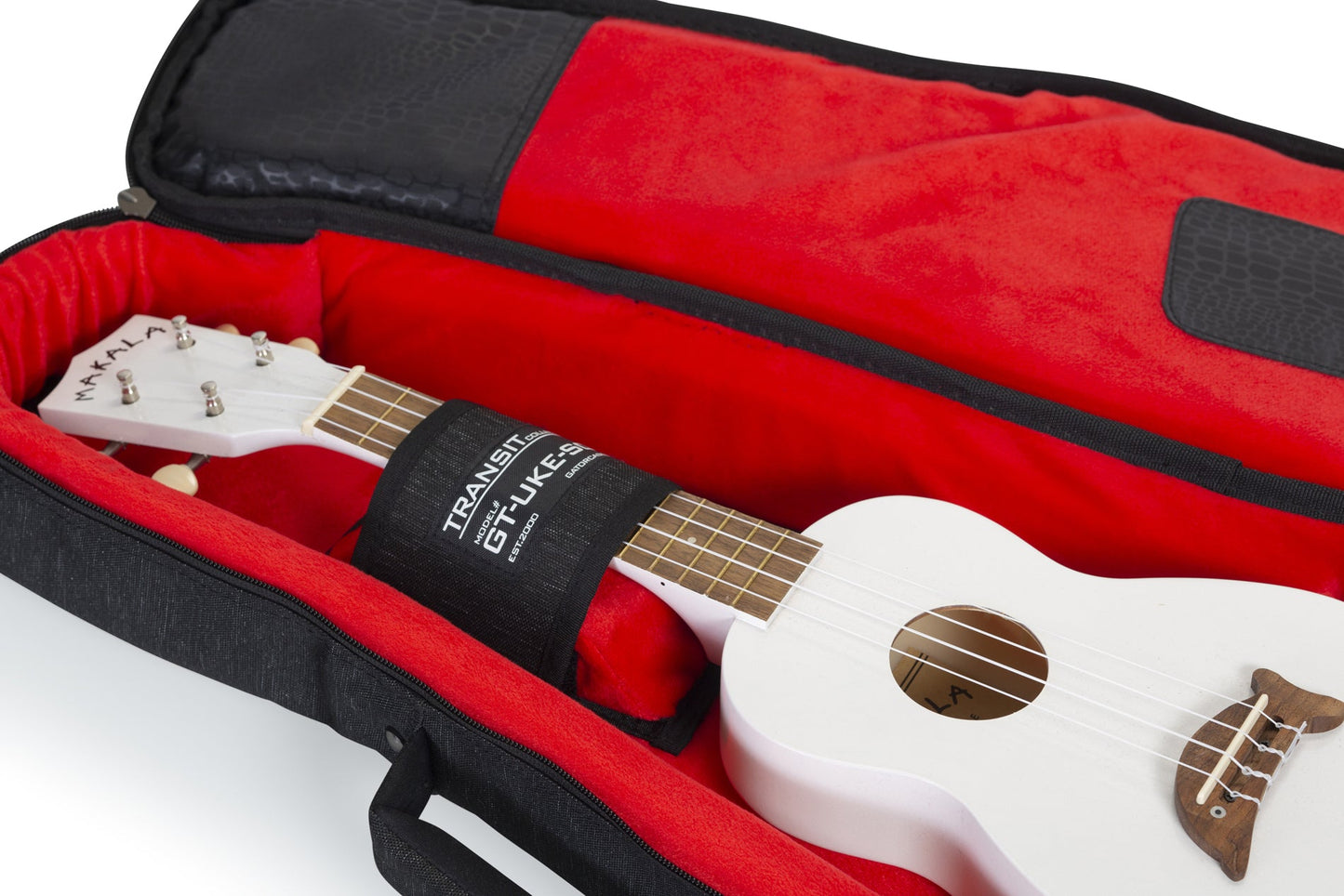 Gator Black Transit Bag – Soprano Ukulele - GT-UKE-SOP-BLK - Poppa's Music