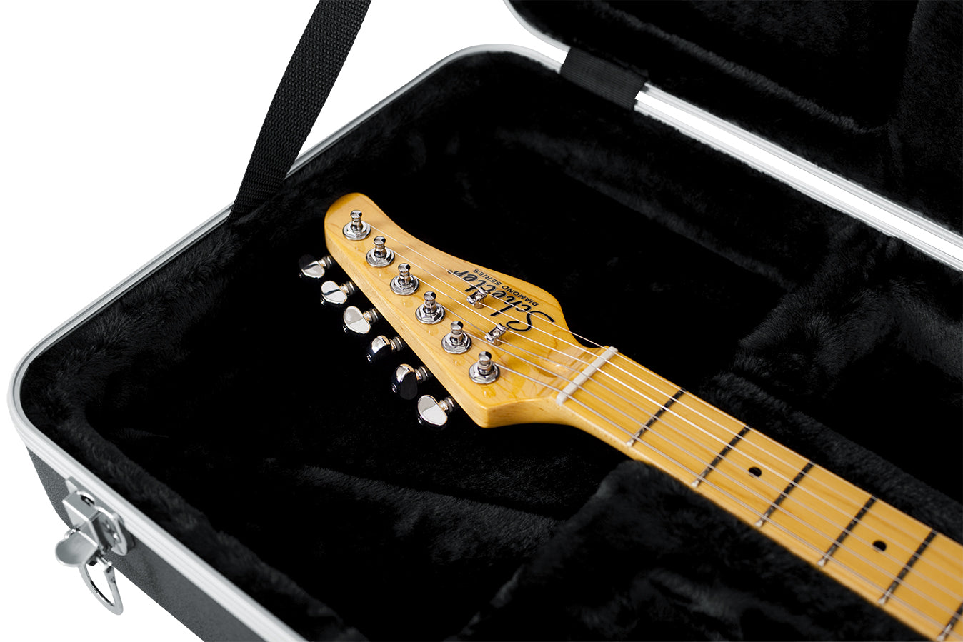 Gator Deluxe Molded Case for Electric Guitars - GC-ELECTRIC-A - Premium Guitar Case from GATOR CASES - Just $149.99! Shop now at Poppa's Music