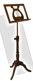 Wooden Adjustable Music Stand -Rosewood - Poppa's Music