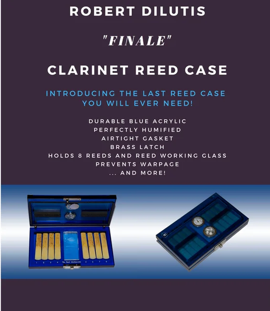 Robert DiLutis Finale Clarinet Reed Case - Poppa's Music 