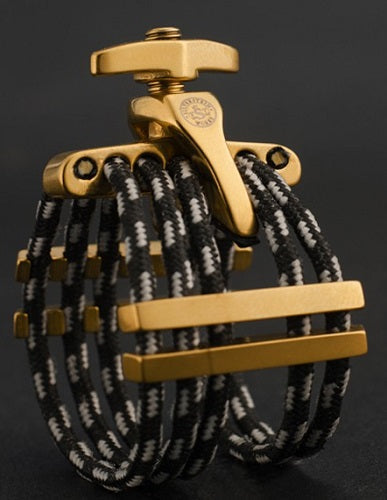 Silverstein Tenor Sax Ligature II - CRYO4 Gold - Premium Tenor Saxophone Ligature from Silverstein - Just $200! Shop now at Poppa's Music