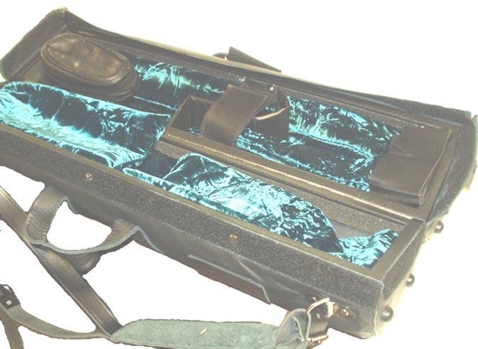 Wiseman Bassoon Leather Case with Storage Bags- Classic - Poppa's Music