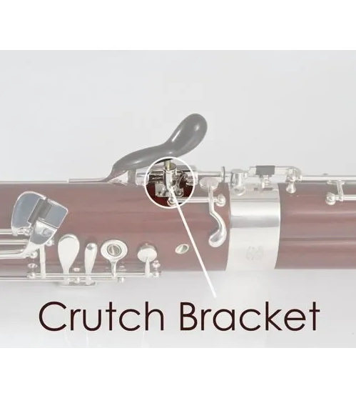 Fox Bassoon Crutch Bracket Only - 1238AN - Poppa's Music