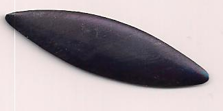 Ghys Oboe Plaque Contoured Blue Steel - Poppa's Music