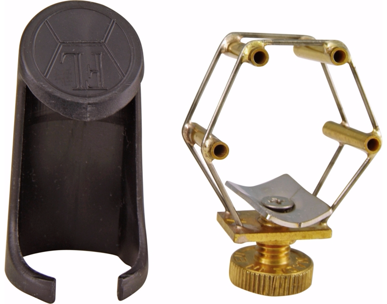 Francois Louis Ultimate Soprano Sax XL Brass Ligature - Poppa's Music