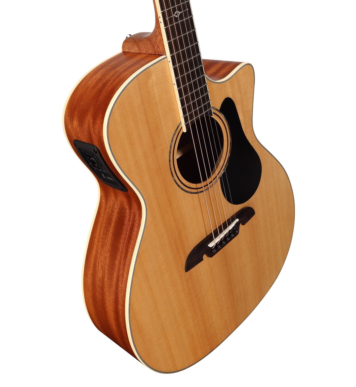 Alvarez Artist Grand Auditorium Acoustic Electric w/Cutaway EQ& Tuner - Natural/Gloss - Poppa's Music
