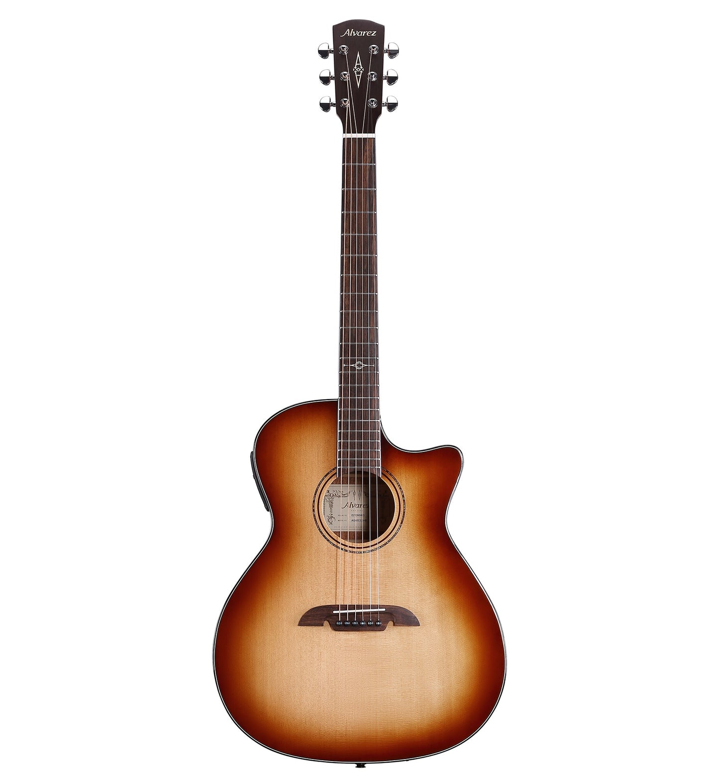 Alvarez Artist Grand Auditorium Acoustic Electric SHB w/Cutaway EQ& Tuner - Poppa's Music