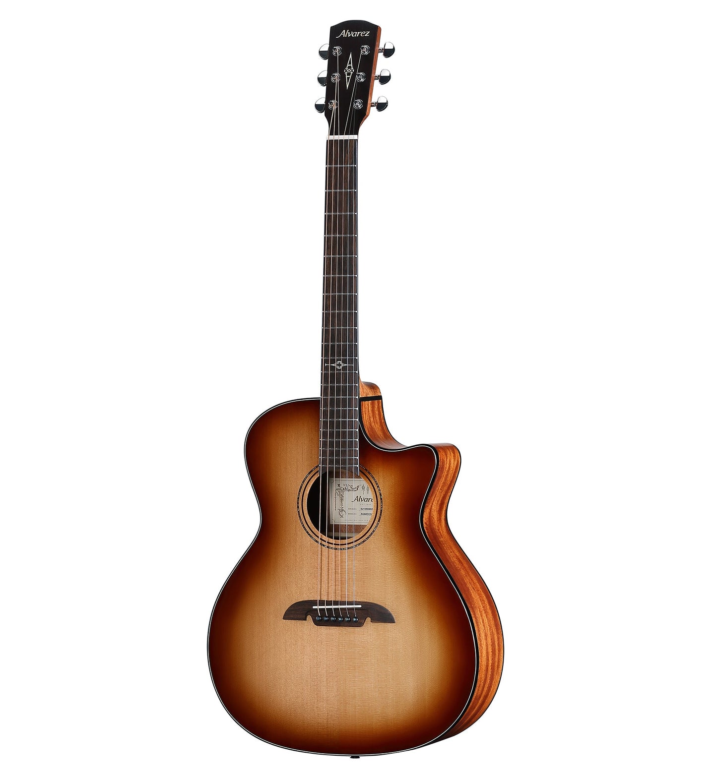Alvarez Artist Grand Auditorium Acoustic Electric SHB w/Cutaway EQ& Tuner - Poppa's Music