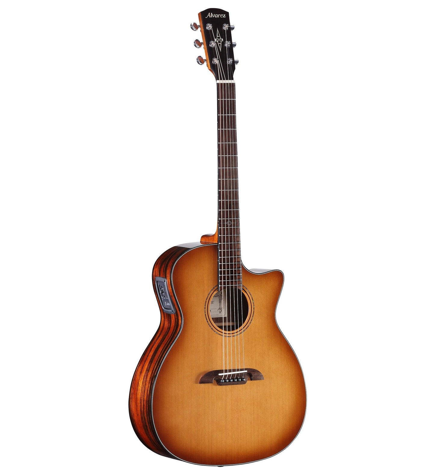 Alvarez Artist Elite Grand Auditorium Acoustic Electric w/Cutaway, EQ & Tuner - Poppa's Music