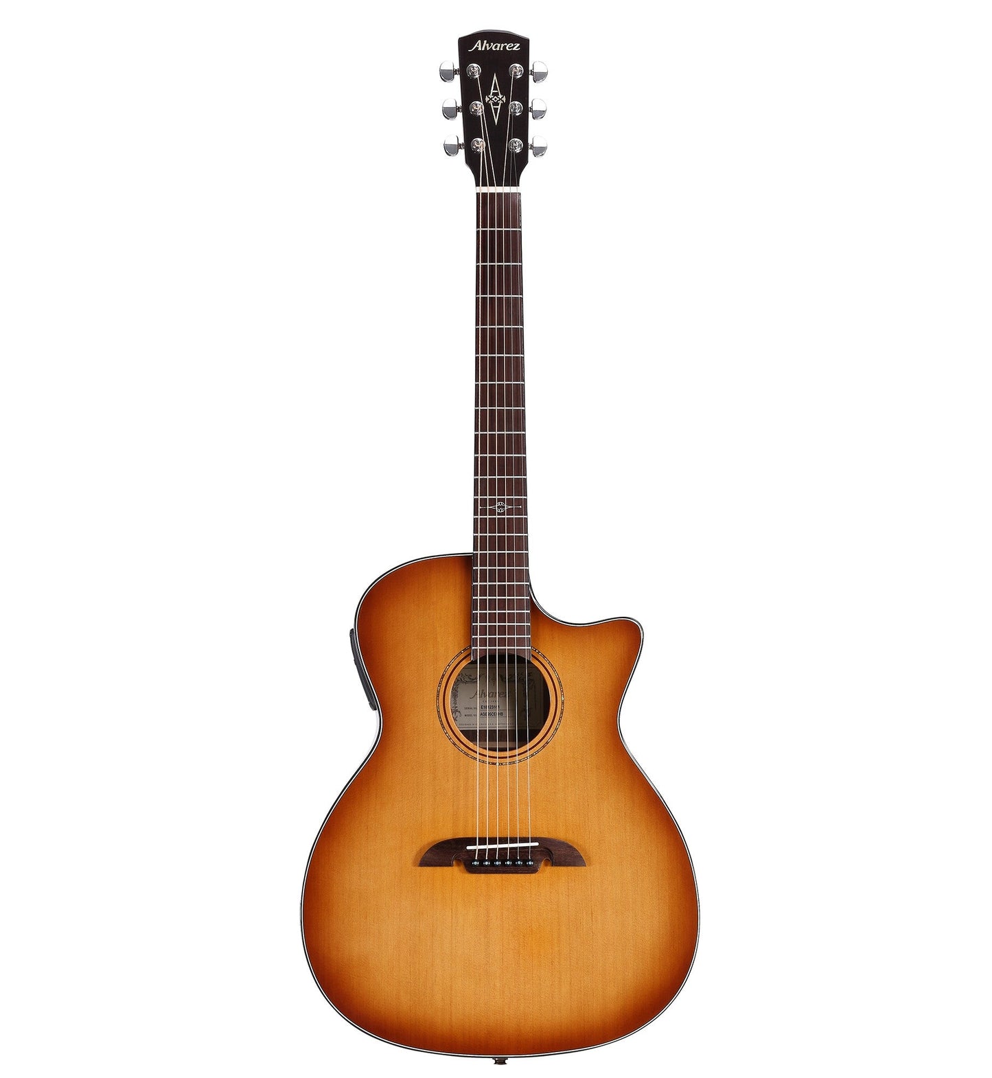 Alvarez Artist Elite Grand Auditorium Acoustic Electric w/Cutaway, EQ & Tuner - Poppa's Music