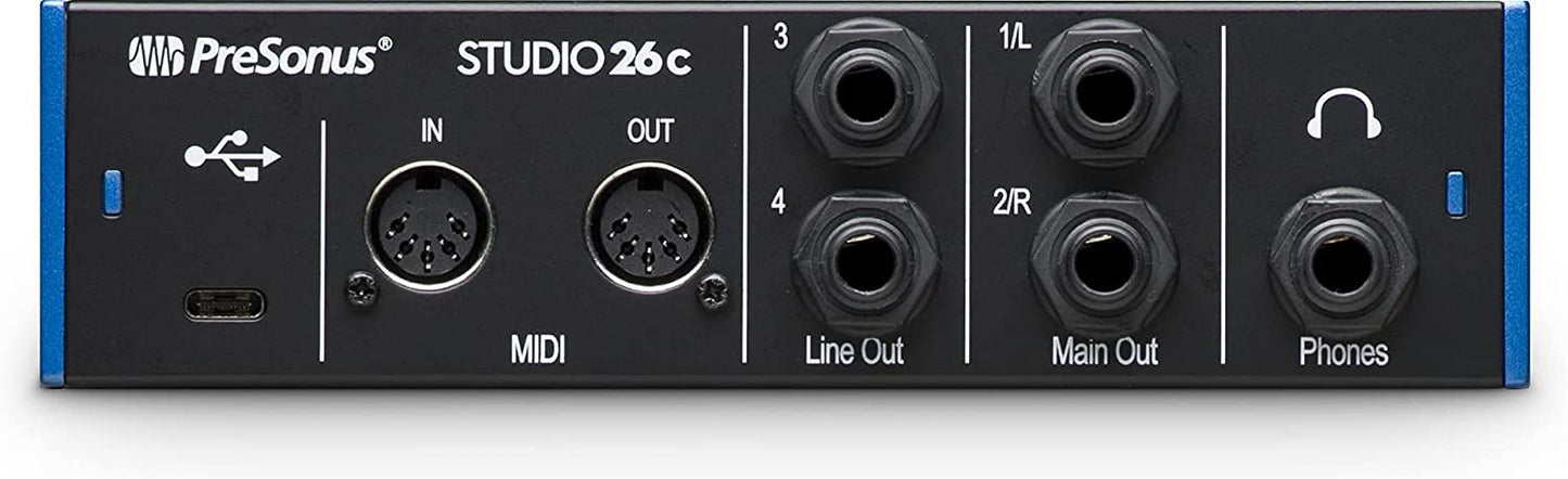 PreSonus Studio 26c USB Audio Interface - Poppa's Music