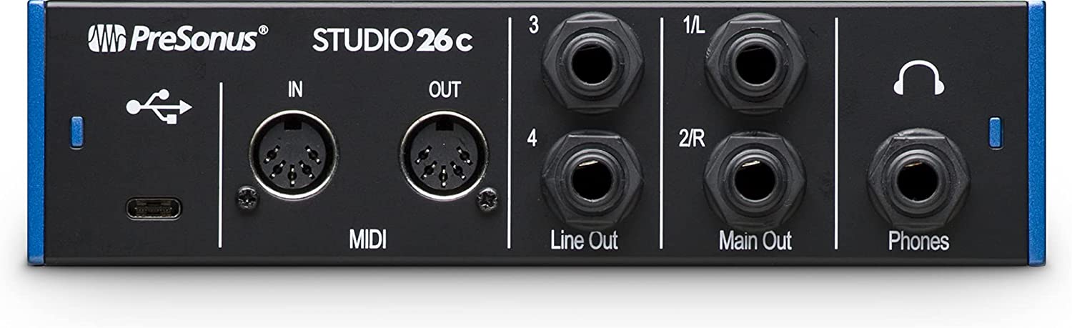 PreSonus Studio 26c USB Audio Interface - Poppa's Music 