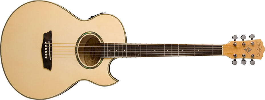 Washburn Festival EA20 Mini Jumbo Acoustic-Electric Guitar - Poppa's Music