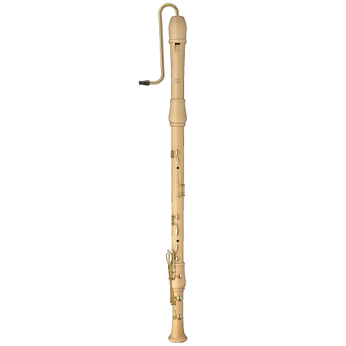 Moeck Flauto Rondo Maple Great Bass Recorder W/ Triple Keys - 2620 - Poppa's Music