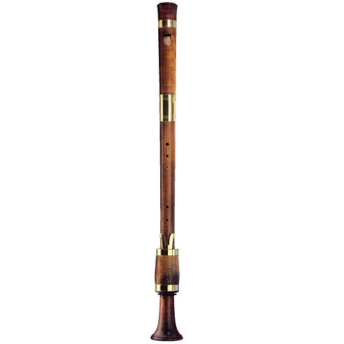 Moeck Renaissance Consort Oiled and Stained Maple Bass Recorder W/ Key and Fontanel - 8521 - Poppa's Music