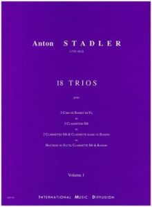 TRIO DI BASSETTO 18 TRIOS VOL 1 - Poppa's Music