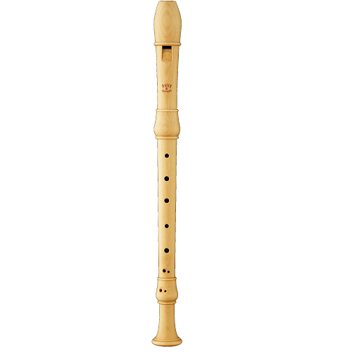 Moeck Flauto Rondo Rondo Maple Soprano Recorder W/ Double Holes - 2200 - Poppa's Music