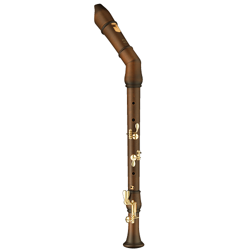 Moeck Flauto Rondo Stained Maple Tenor Recorder W/ Plus Keys - 2941 - Poppa's Music