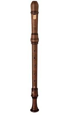 Moeck Professional Rottenburgh Stained Maple Double Hole Tenor Recorder - 4401 - Poppa's Music