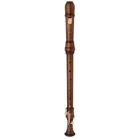 Moeck Professional Rottenburgh Stained Maple Double Holes Tenor Recorder - 4421 - Poppa's Music