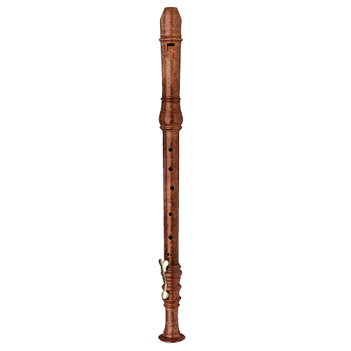 Moeck Hotteterre Boxwood Stained Antique Tenor Recorder W/ Double Holes - 5456 - Poppa's Music