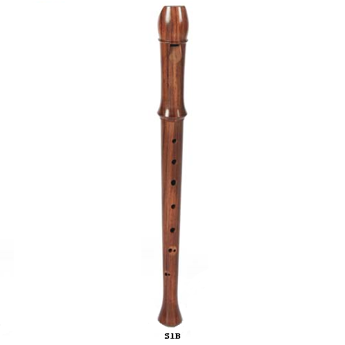 Aura Study Bubinga Baroque Sopano Recorder - AS1B - Poppa's Music