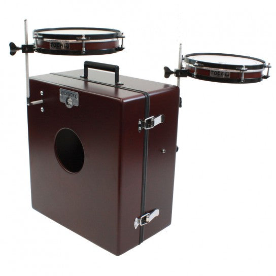 Toca Kickboxx Suitcase Drum Set - TKSDS - Poppa's Music