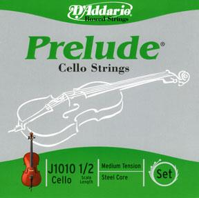 D'addario Prelude Cello String SET, Medium Tension - Poppa's Music