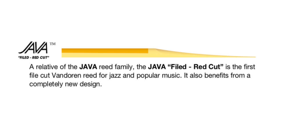 Vandoren Alto Sax Java Red Reeds -10 Per Box - Poppa's Music