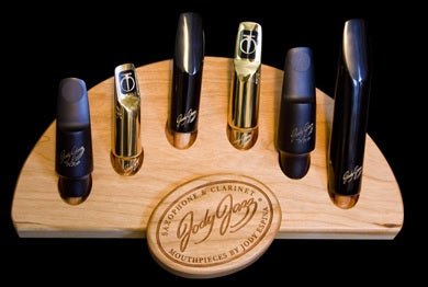 Jody Jazz Cherry Wood Mouthpiece Stand - Poppa's Music