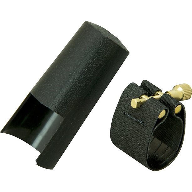 Jewel Fabric Strap Ligature for Hard Rubber Tenor Sax Mouthpieces - Poppa's Music