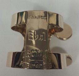 Bonade Eb Clarinet Inverted Plated Ligature - Rose Gold - 2251UGP - Poppa's Music