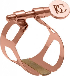 BG France Tradition Rose Gold Plated Eb Clarinet Ligature and Cap - L89 - Poppa's Music