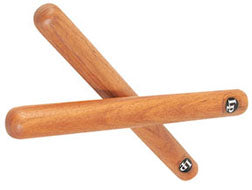 Latin Percussion Traditional Claves Exotic Hardwood - LP262R - Poppa's Music 