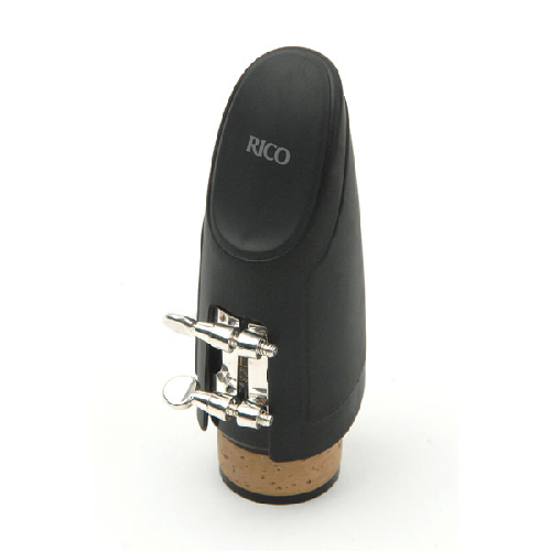 Rico Silver Plated Bass Clarinet H-Ligature & Cap for Selmer-Style Mouthpieces - HBC1S - Poppa's Music