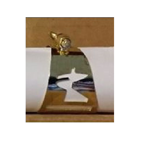 Rousseau Alto Sax Metal Ligature / 6030 - Poppa's Music