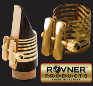 Rovner Platinum Gold Ligature for Bb Clarinet - PG-1R - Poppa's Music