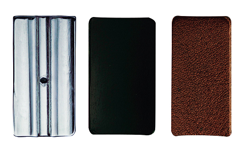 Vandoren Ligature Replacement Plates Leather Bb German Clarinet PP25 - Poppa's Music